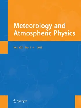  Meteorology and Atmospheric Physics | Zeitschrift |  Sack Fachmedien