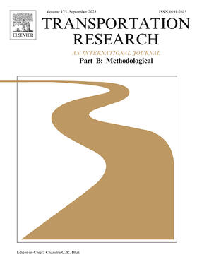  Transportation Research Part B: Methodological | Zeitschrift |  Sack Fachmedien