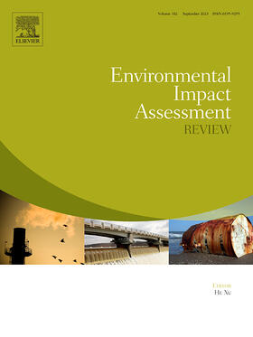 Editor: Alan Bond |  Environmental Impact Assessment Review | Zeitschrift |  Sack Fachmedien