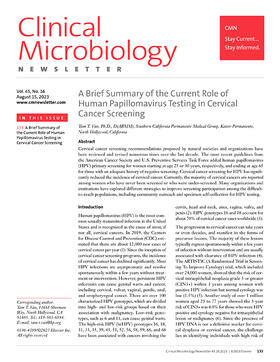Editors: Carey-Ann Burnham, Christopher Doern, Elizabeth Marlowe, Donna Wolk, PhD, D(ABMM) |  Clinical Microbiology Newsletter | Zeitschrift |  Sack Fachmedien