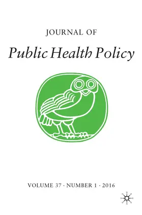  Journal of Public Health Policy | Zeitschrift |  Sack Fachmedien