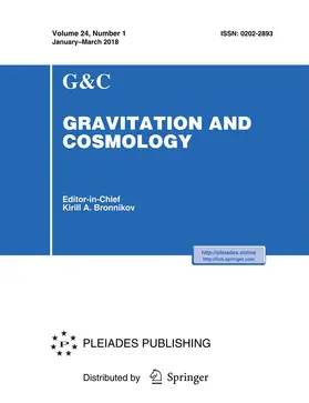  Gravitation and Cosmology | Zeitschrift |  Sack Fachmedien