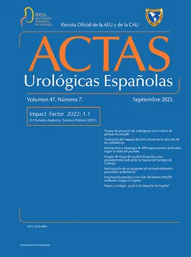  Actas Urologicas Espanolas | Zeitschrift |  Sack Fachmedien