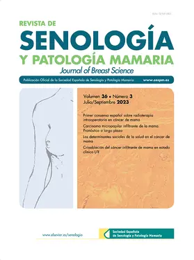  Revista de Senologia y Patologia Mamaria | Zeitschrift |  Sack Fachmedien