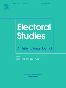  Electoral Studies | Zeitschrift |  Sack Fachmedien