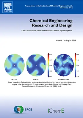 Editor in Chief: Professor E. Sorensen |  Chemical Engineering Research and Design | Zeitschrift |  Sack Fachmedien