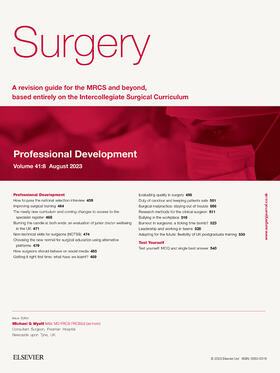  Surgery (Oxford) | Zeitschrift |  Sack Fachmedien