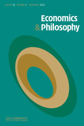  Economics & Philosophy | Zeitschrift |  Sack Fachmedien