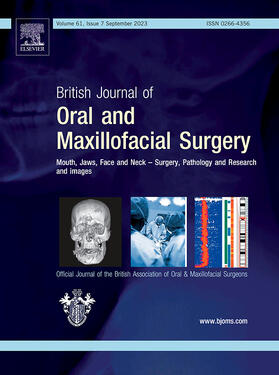 Editor: D.A. Mitchell, MBBS, BDS, FDSRCPS, FRCS(ED), FRCS(ENG), FRCS(OMF) |  British Journal of Oral and Maxillofacial Surgery | Zeitschrift |  Sack Fachmedien