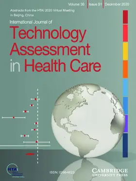  International Journal of Technology Assessment in Health Care | Zeitschrift |  Sack Fachmedien