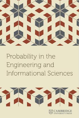  Probability in the Engineering and Informational Sciences | Zeitschrift |  Sack Fachmedien