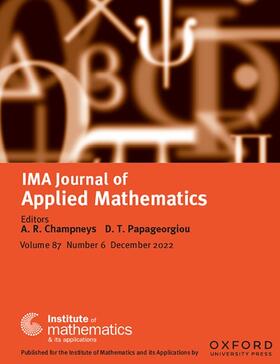  IMA Journal of Applied Mathematics | Zeitschrift |  Sack Fachmedien