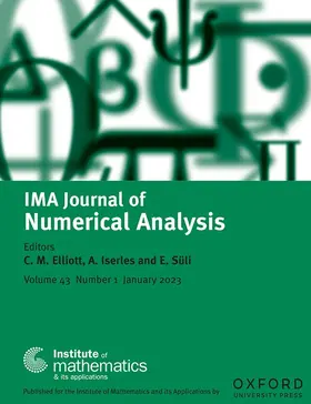  IMA Journal of Numerical Analysis | Zeitschrift |  Sack Fachmedien