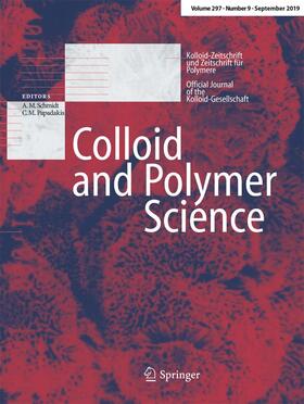  Colloid and Polymer Science | Zeitschrift |  Sack Fachmedien