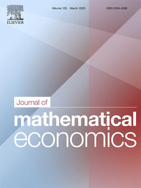  Journal of Mathematical Economics | Zeitschrift |  Sack Fachmedien