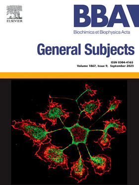 Executive Editors: Lee Graves, Lennart Nilsson, Des Richardson, Tadashi Suzuki |  Biochimica et Biophysica Acta - General Subjects | Zeitschrift |  Sack Fachmedien