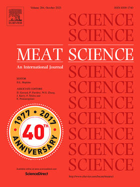  Meat Science | Zeitschrift |  Sack Fachmedien