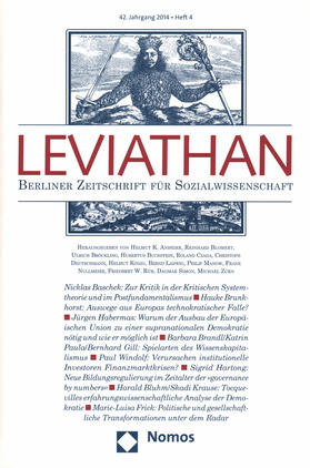 Leviathan | Nomos | Zeitschrift | sack.de