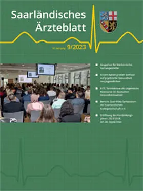 Saarländisches Ärzteblatt | Quintessenz | Zeitschrift | sack.de