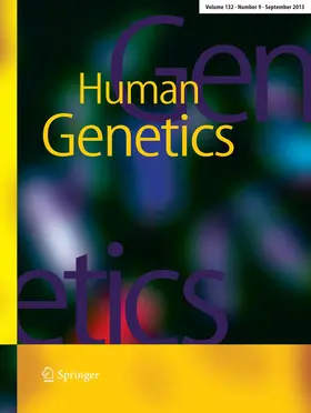  Human Genetics | Zeitschrift |  Sack Fachmedien