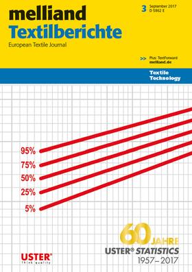  Melliand Textilberichte | Zeitschrift |  Sack Fachmedien