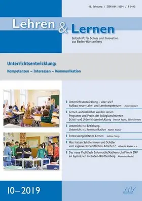  Lehren & Lernen | Zeitschrift |  Sack Fachmedien