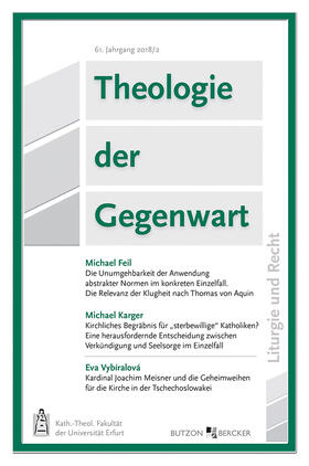  Theologie der Gegenwart | Zeitschrift |  Sack Fachmedien