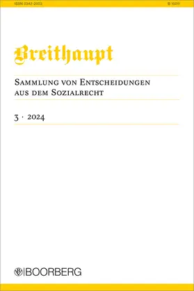 Breithaupt | Richard Boorberg Verlag | Zeitschrift | sack.de