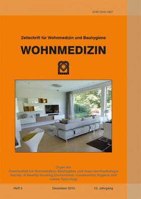 Dr. Ing. Mario Blei |  Wohnmedizin | Zeitschrift |  Sack Fachmedien