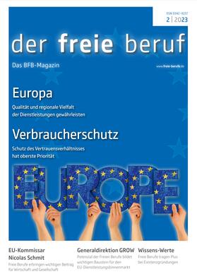 Bundesverband der Freien Berufe (BFB) |  der freie beruf | Zeitschrift |  Sack Fachmedien