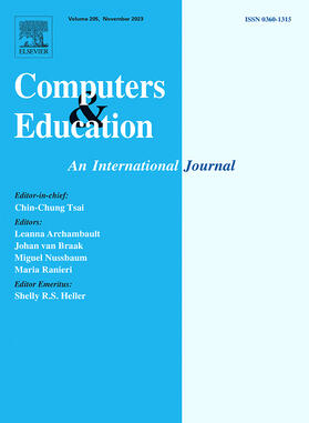 Editors: R.S. Heller, M. Nussbaum, C-C. Tsai |  Computers & Education | Zeitschrift |  Sack Fachmedien