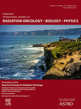  International Journal of Radiation Oncology - Biology - Physics | Zeitschrift |  Sack Fachmedien