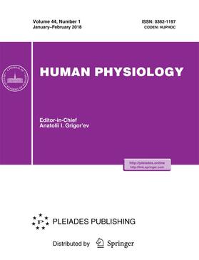  Human Physiology | Zeitschrift |  Sack Fachmedien