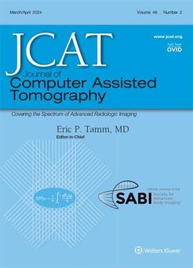  Journal of Computer Assisted Tomography | Zeitschrift |  Sack Fachmedien