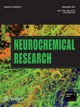 Editor-in-Chief: Arne Schousboe |  Neurochemical Research | Zeitschrift |  Sack Fachmedien