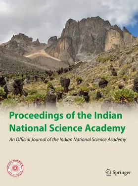  Proceedings of the Indian National Science Academy | Zeitschrift |  Sack Fachmedien