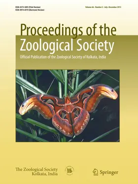 Editor-in-Chief: B. R. Maiti |  Proceedings of the Zoological Society | Zeitschrift |  Sack Fachmedien