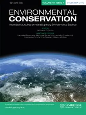  Environmental Conservation | Zeitschrift |  Sack Fachmedien