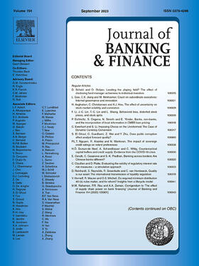 Journal of Banking & Finance | North-Holland | Zeitschrift | sack.de