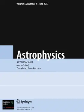  Astrophysics | Zeitschrift |  Sack Fachmedien