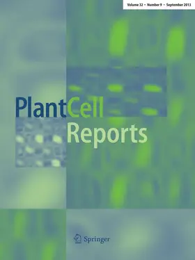  Plant Cell Reports | Zeitschrift |  Sack Fachmedien