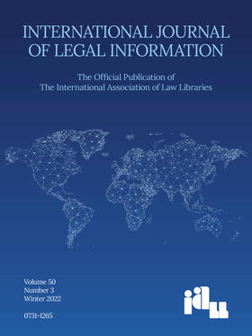  International Journal of Legal Information | Zeitschrift |  Sack Fachmedien