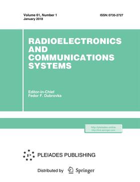  Radioelectronics and Communications Systems | Zeitschrift |  Sack Fachmedien