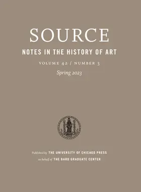  Source: Notes in the History of Art | Zeitschrift |  Sack Fachmedien