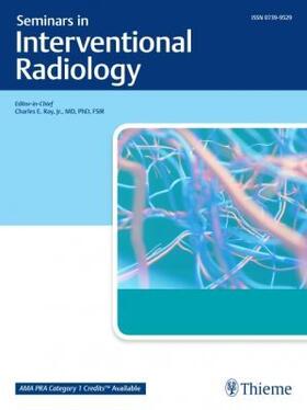 Editor-in-Chief: Charles E. Ray |  Seminars in Interventional Radiology | Zeitschrift |  Sack Fachmedien