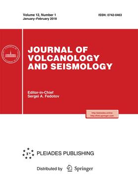  Journal of Volcanology and Seismology | Zeitschrift |  Sack Fachmedien