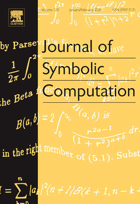  Journal of Symbolic Computation | Zeitschrift |  Sack Fachmedien