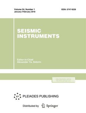  Seismic Instruments | Zeitschrift |  Sack Fachmedien