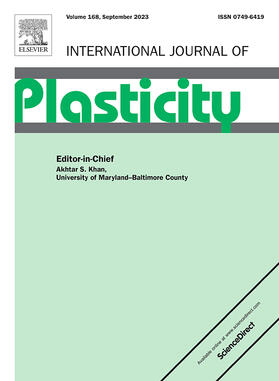 International Journal of Plasticity | Pergamon | Zeitschrift | sack.de