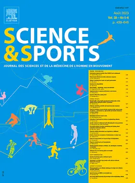 Science & Sports | Elsevier Masson | Zeitschrift | sack.de